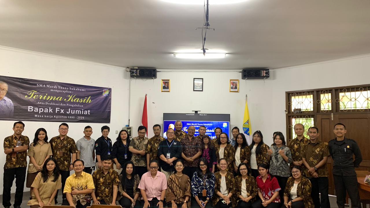 Pembacaan SK Pak Frans